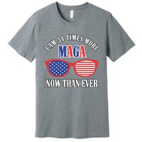 I Am 34 Times More Maga Now Than Ever Trump Supporters Premium T-Shirt