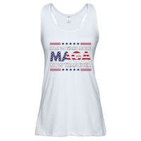 I Am 34 Times More Maga Now Than Ever Trump Supporters Ladies Essential Flowy Tank