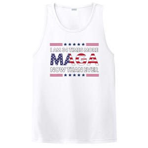 I Am 34 Times More Maga Now Than Ever Trump Supporters PosiCharge Competitor Tank