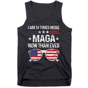 I Am 34 Times More Maga Now Than Ever Tank Top