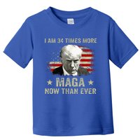 I Am 34 Times More Maga Now Than Ever Trump Toddler T-Shirt