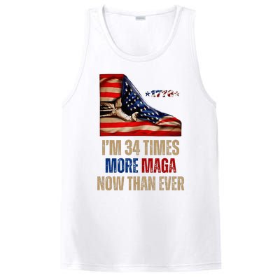 I Am 34 Times More Maga Now Than Ever 1776 Felon Trump PosiCharge Competitor Tank