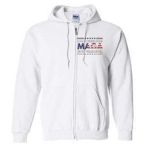 I Am 34 Times More Maga Now Than Ever Trump Supporters Full Zip Hoodie