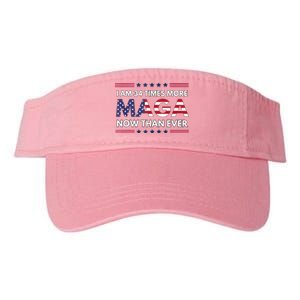 I Am 34 Times More Maga Now Than Ever Trump Supporters Valucap Bio-Washed Visor