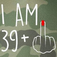 I Am 39 Plus 1 Middle Finger For A 40th Birthday Legacy Tie Dye Trucker Hat