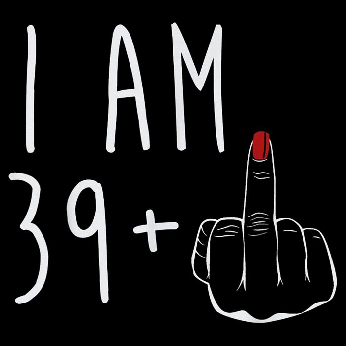 I Am 39 Plus 1 Middle Finger For A 40th Birthday For Wo 16 in Basic Backpack