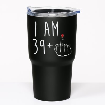 I Am 39 Plus 1 Middle Finger For A 40th Birthday For Wo Tumbler