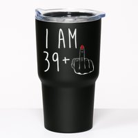 I Am 39 Plus 1 Middle Finger For A 40th Birthday For Wo Tumbler