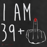 I Am 39 Plus 1 Middle Finger For A 40th Birthday For Wo 25L Jumbo Tote