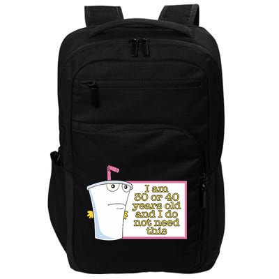 I Am 30 Or 40 Years Old And I Do Not Need This Impact Tech Backpack