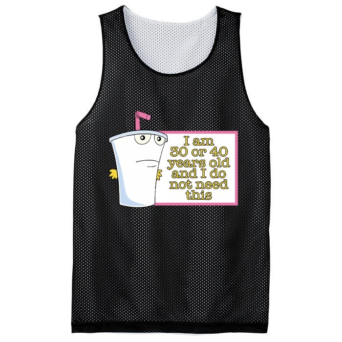I Am 30 Or 40 Years Old And I Do Not Need This Mesh Reversible Basketball Jersey Tank