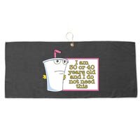I Am 30 Or 40 Years Old And I Do Not Need This Large Microfiber Waffle Golf Towel
