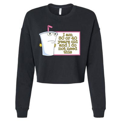 I Am 30 Or 40 Years Old And I Do Not Need This Cropped Pullover Crew