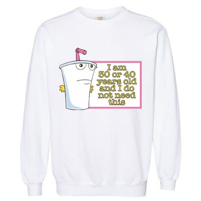 I Am 30 Or 40 Years Old And I Do Not Need This Garment-Dyed Sweatshirt