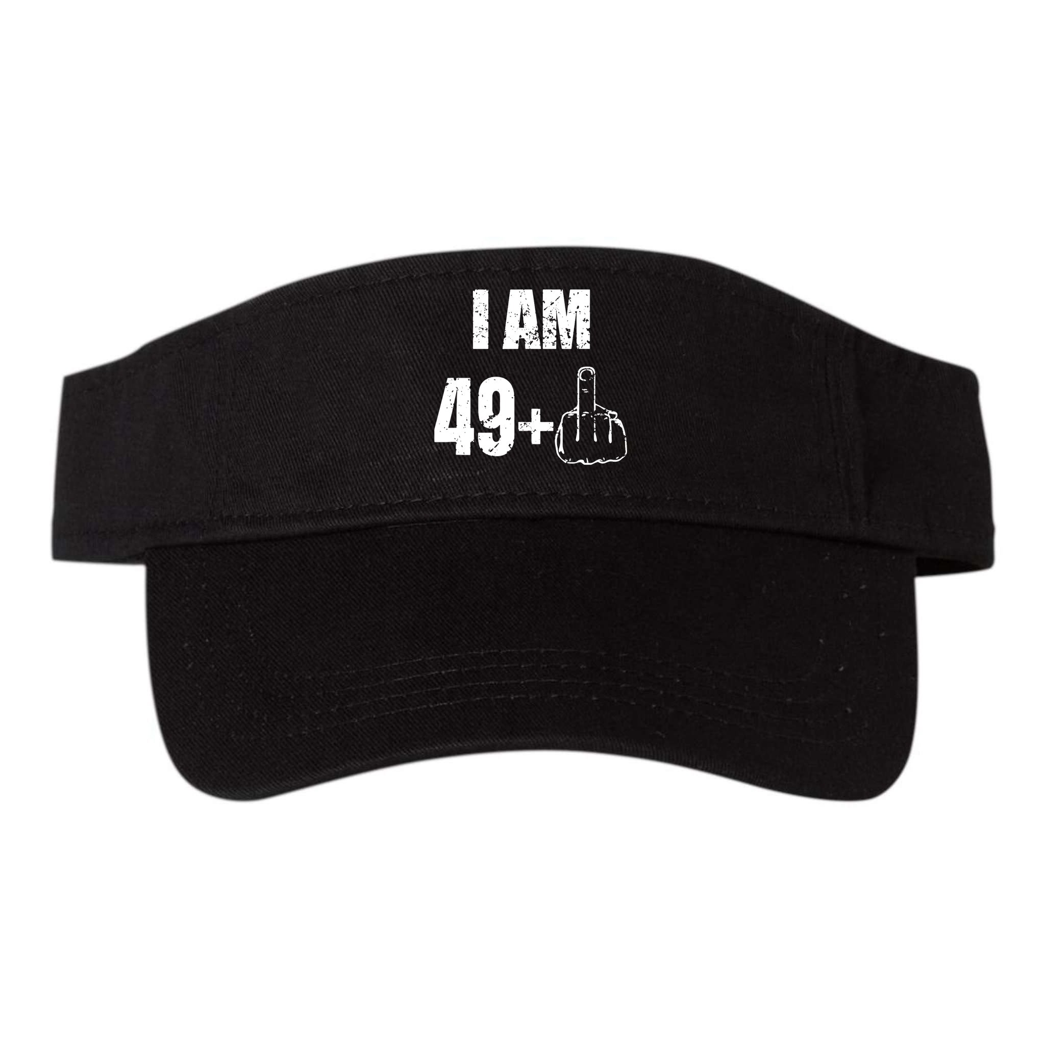 I Am 50 49 Plus One Funny 50th Birthday 1967 Visor