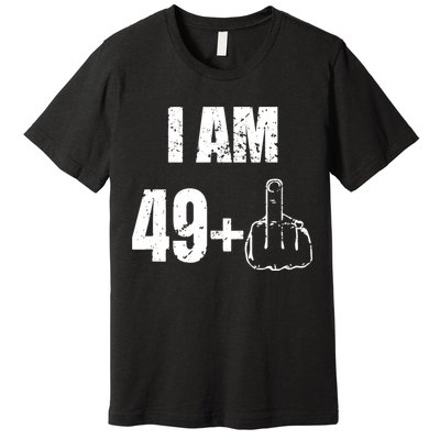 I Am 50 49 Plus One Funny 50th Birthday 1967 Premium T-Shirt