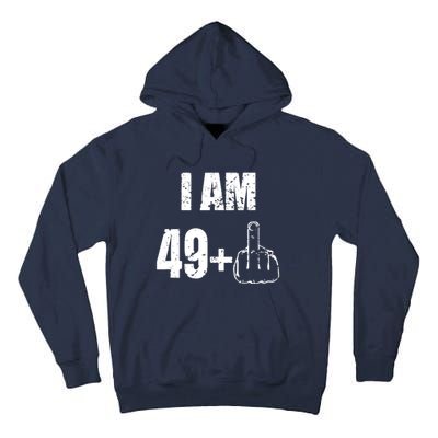 I Am 50 49 Plus One Funny 50th Birthday 1967 Tall Hoodie