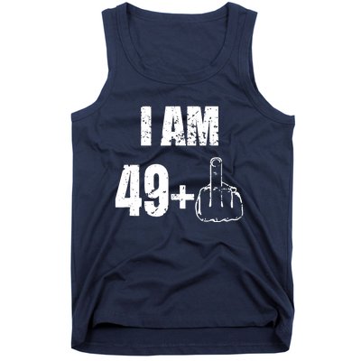 I Am 50 49 Plus One Funny 50th Birthday 1967 Tank Top