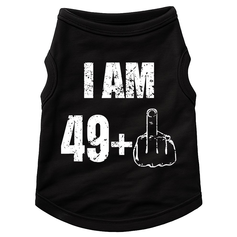 I Am 50 49 Plus One Doggie Tank