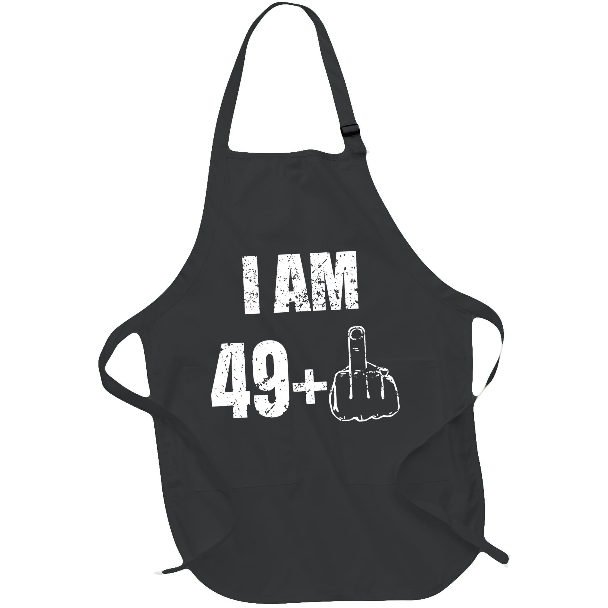 I Am 50 49 Plus One Apron