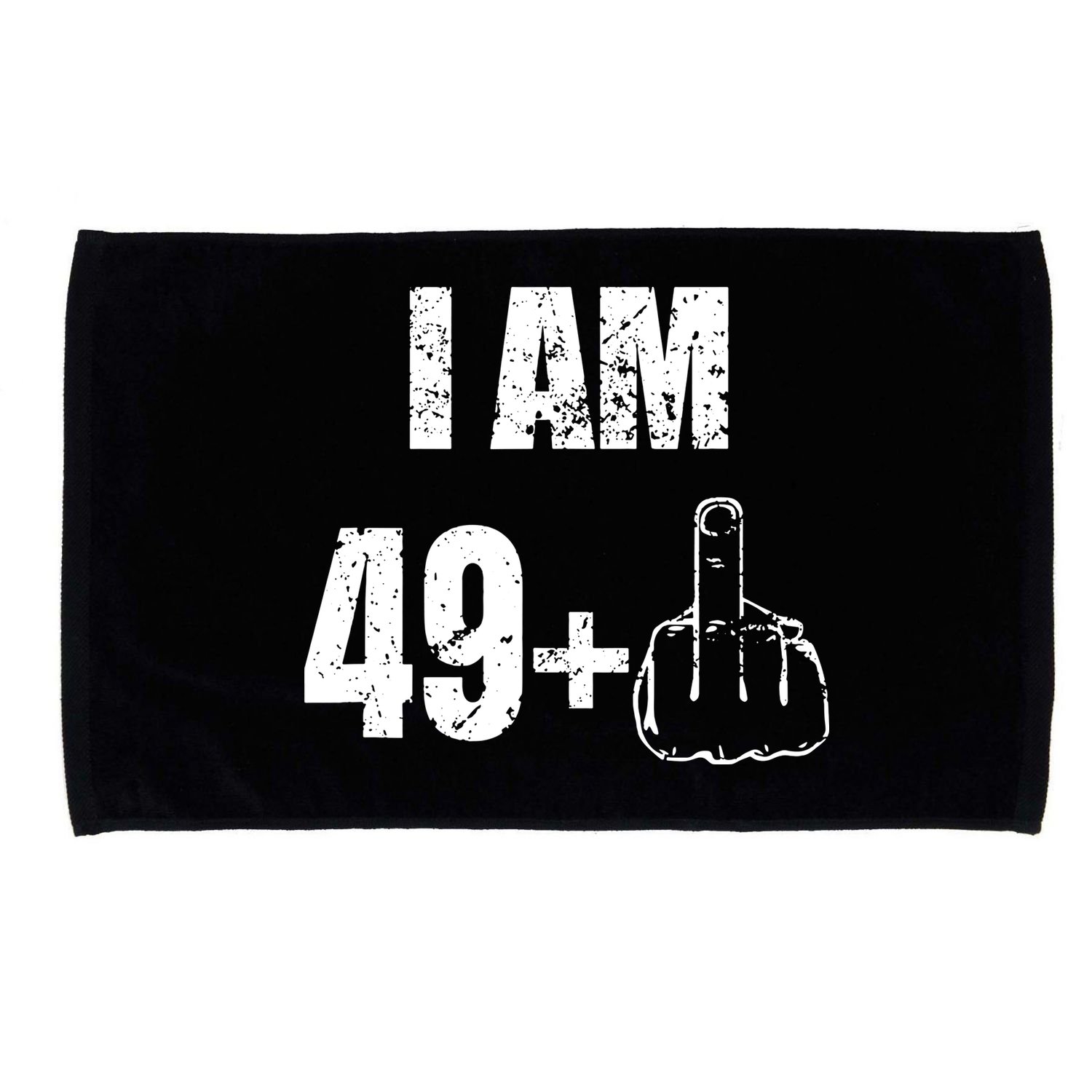 I Am 50 49 Plus One Microfiber Hand Towel