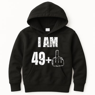 I Am 50 49 Plus One Kids Hoodie
