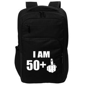 I Am 51 Middle Finger Funny 51st Birthday Impact Tech Backpack