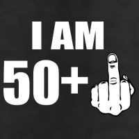 I Am 51 Middle Finger Funny 51st Birthday Adult Drive Performance Visor