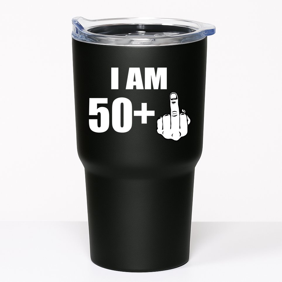 I Am 51 Middle Finger Funny 51st Birthday Tumbler