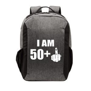 I Am 51 Middle Finger Funny 51st Birthday Vector Backpack