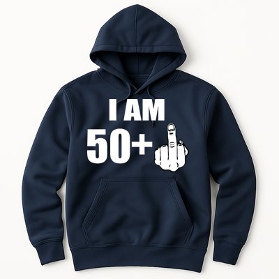 I Am 51 Middle Finger Funny 51st Birthday Hoodie