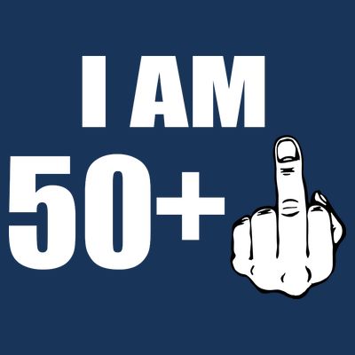 I Am 51 Middle Finger Funny 51st Birthday T-Shirt