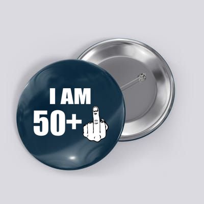 I Am 51 Middle Finger Funny 51st Birthday Button