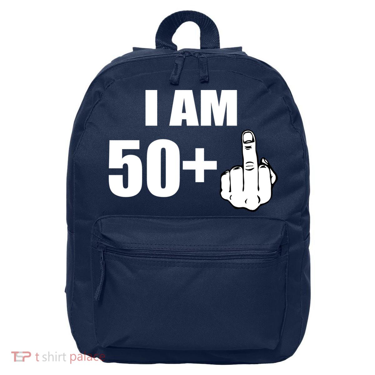 I Am 51 Middle Finger Funny 51st Birthday 16 in Basic Backpack