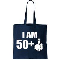 I Am 51 Middle Finger Funny 51st Birthday Tote Bag