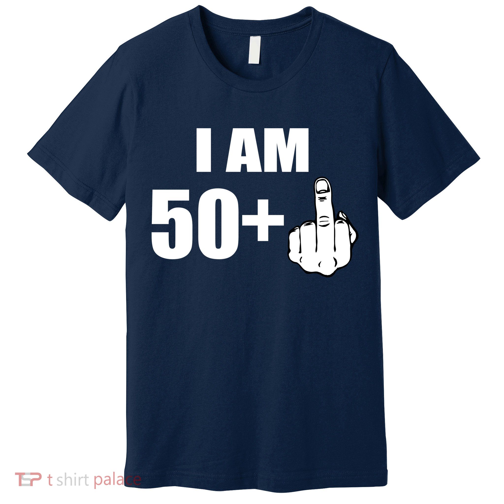 I Am 51 Middle Finger Funny 51st Birthday Premium T-Shirt