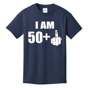 I Am 51 Middle Finger Funny 51st Birthday Kids T-Shirt