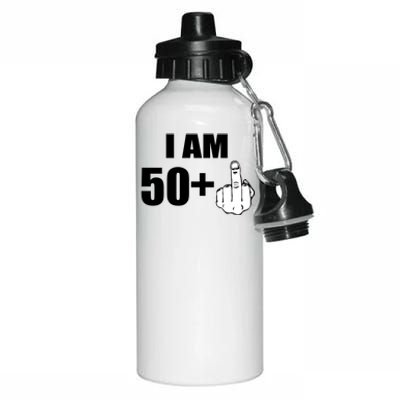 I Am 51 Middle Finger Funny 51st Birthday Aluminum Water Bottle 