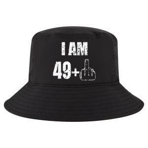 I Am 50, 49 Plus One Funny 50th Birthday 1967 Cool Comfort Performance Bucket Hat