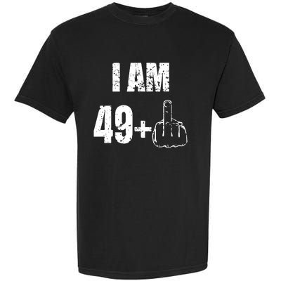 I Am 50, 49 Plus One Funny 50th Birthday 1967 Garment-Dyed Heavyweight T-Shirt