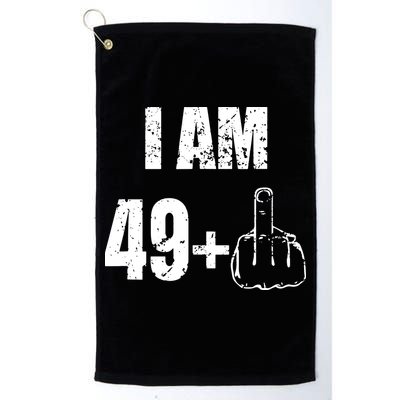 I Am 50, 49 Plus One Funny 50th Birthday 1967 Golf Towel