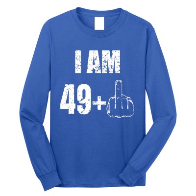 I Am 50, 49 Plus One Funny 50th Birthday 1967 Long Sleeve Shirt