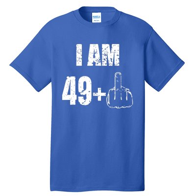 I Am 50, 49 Plus One Funny 50th Birthday 1967 Tall T-Shirt