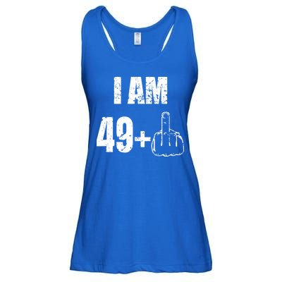 I Am 50, 49 Plus One Funny 50th Birthday 1967 Ladies Essential Flowy Tank