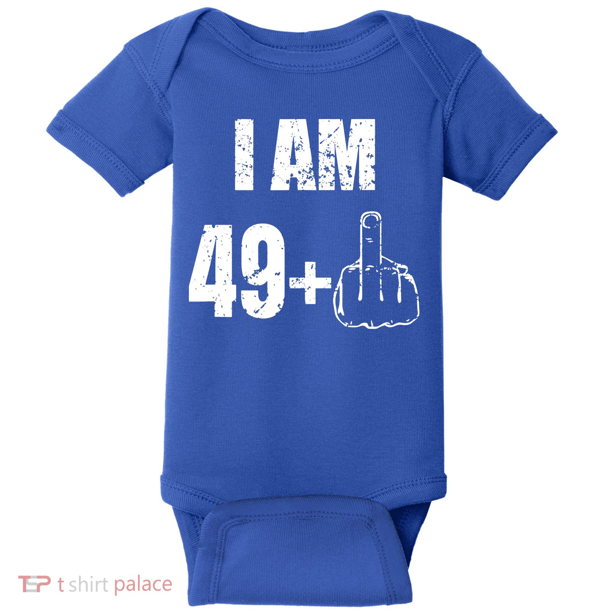 I Am 50, 49 Plus One Funny 50th Birthday 1967 Baby Bodysuit