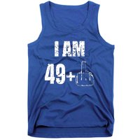 I Am 50, 49 Plus One Funny 50th Birthday 1967 Tank Top