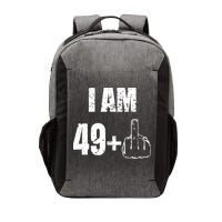 I Am 50, 49 Plus One Funny 50th Birthday 1967 Vector Backpack