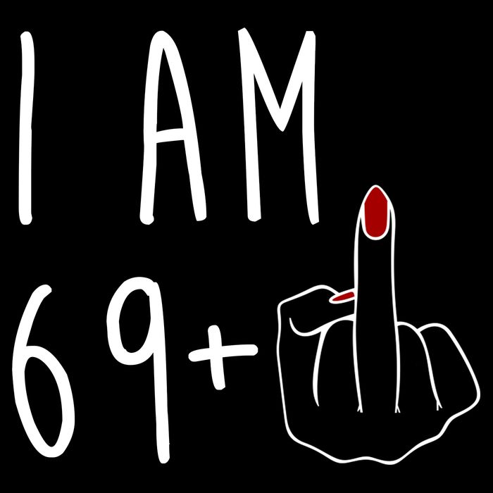 I Am 69 Plus Middle Finger Funny 70th Birthday City Backpack