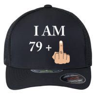 I Am 79 Plus 1 Funny 80th Birthday 1940 1941 Flexfit Unipanel Trucker Cap