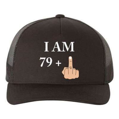 I Am 79 Plus 1 Funny 80th Birthday 1940 1941 Yupoong Adult 5-Panel Trucker Hat